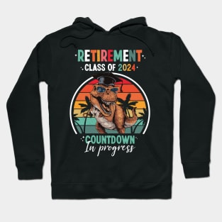 Funny Retirement class of 2024 in progress Hoodie